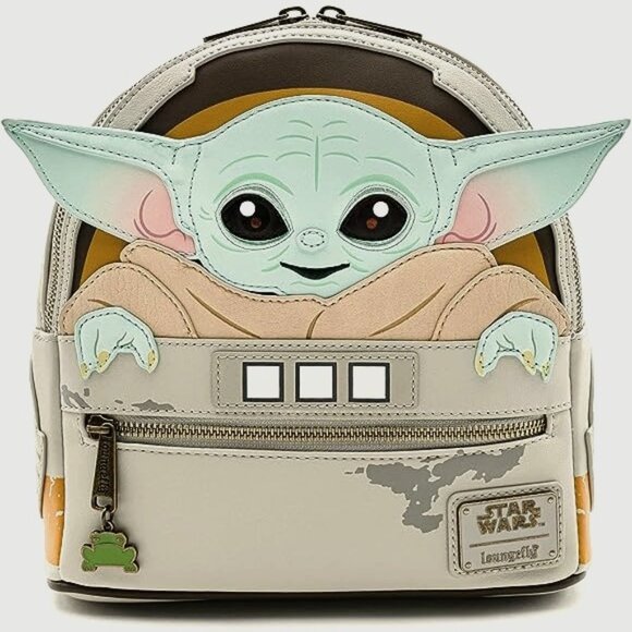 HOST PICK!Loungefly Baby Yoda Grogu Backpack Purse